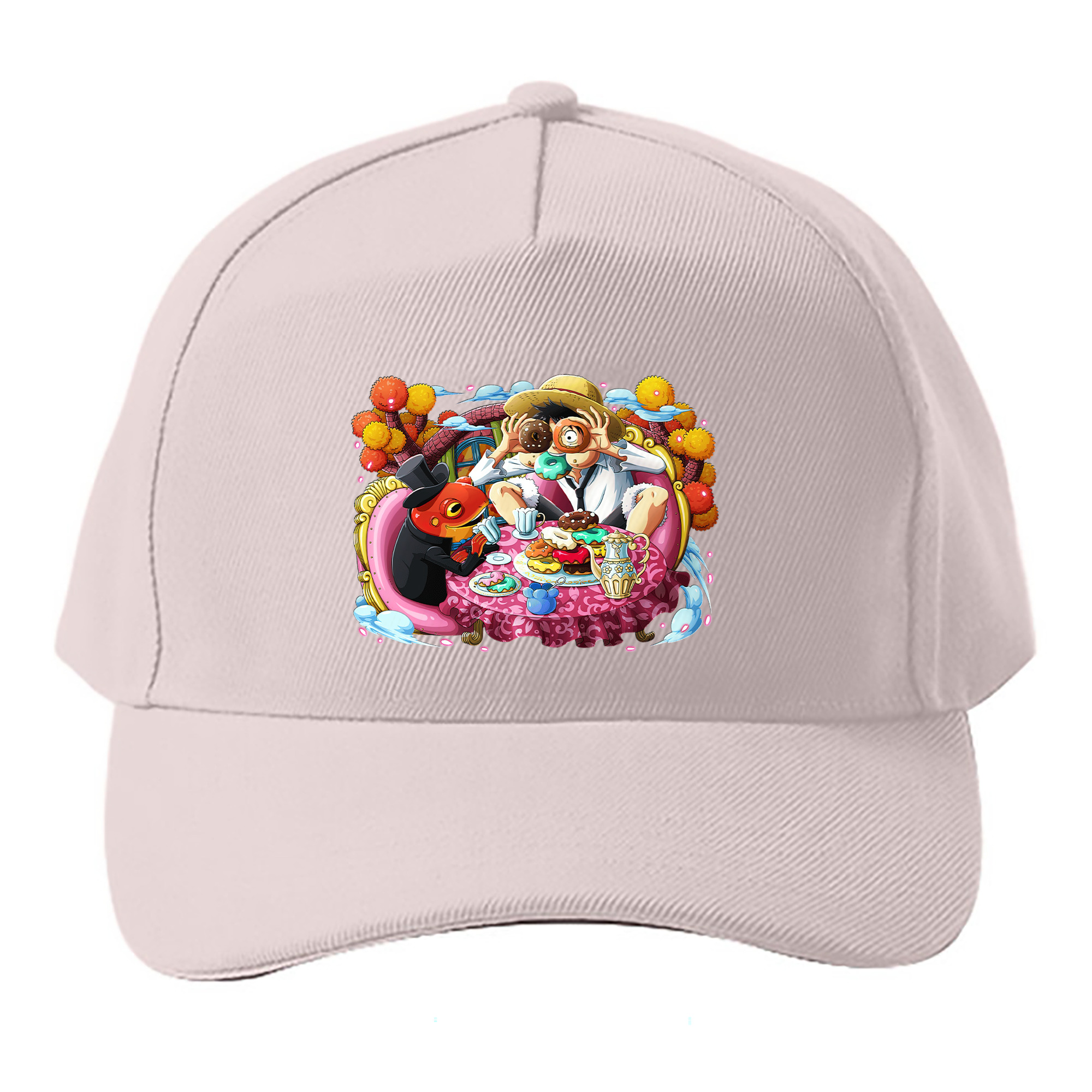 （画像用） ワンピース モンキー・D・ルフィ ONE PIECE Monkey D. Luffy ベースボールキャップ 綿100％ 男女兼用 帽子 スポーツ